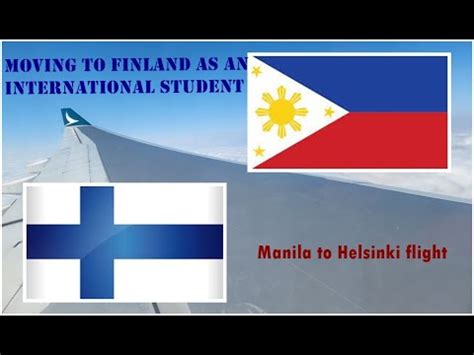 GMT to Manila, Philippines to Helsinki, Finland .